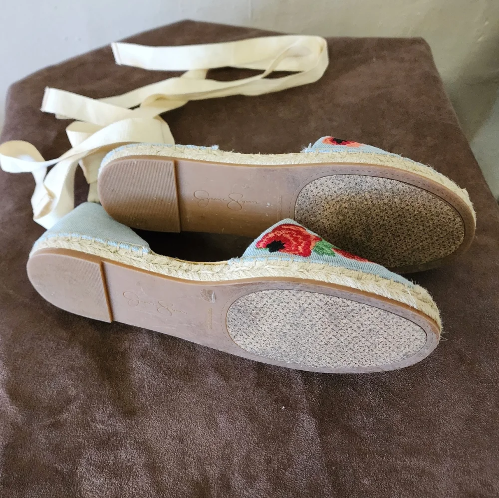 Jessica Simpson Fippo Espadrille Flats size 7
